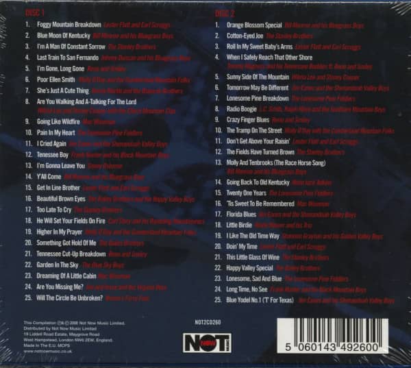 Essential Bluegrass Anthology (2-CD)