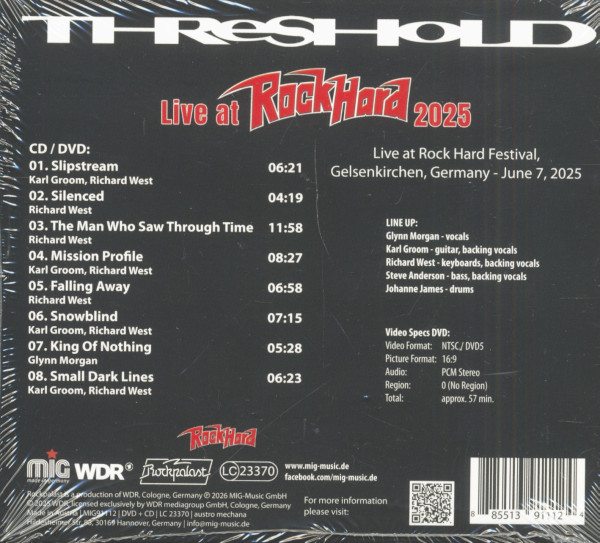 Live At Rock Hard 2025 (CD/DVD)
