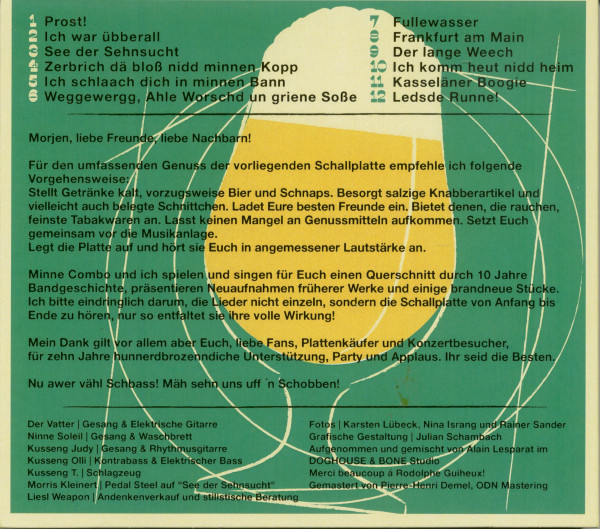 Uff'n Schobben mit Dark Vatter & Sinner Combo (CD)
