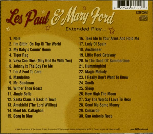 Extended Play ... (CD)