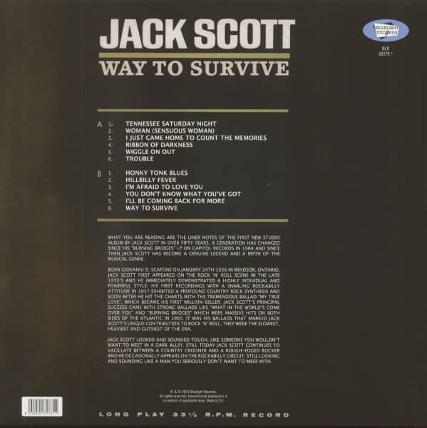 Way To Survive (LP, 180g Vinyl, Ltd.)