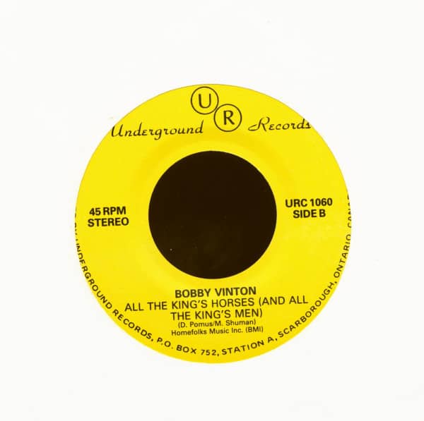 Hush, Hush Sweet Charlotte - All The King's Horse (And All The King's Men) (7inch, 45rpm)