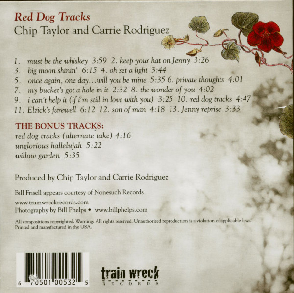 Red Dog Tracks (CD)
