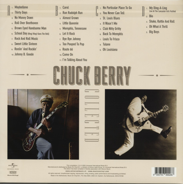 Collected (2-LP, 180g Vinyl, Audiophile Pressing)