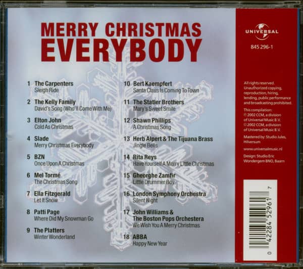Merry Christmas Everybody (CD)