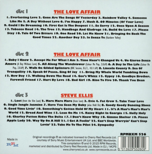 Time Hasn't Changed Us: Complete CBS Recordings 1967-1971 (3-CD)