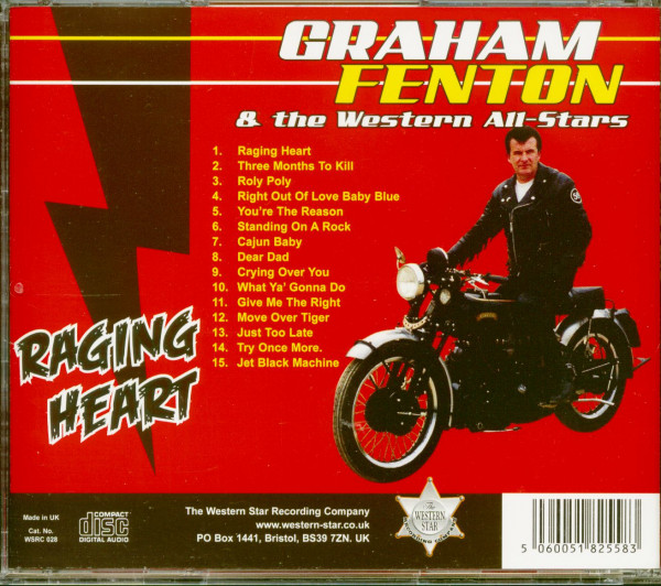 Raging Heart (& The Western All-Stars) (CD)