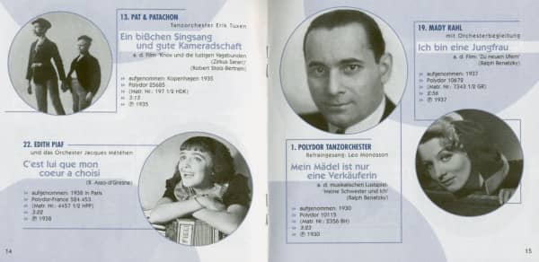 Sinfonie der Sterne, 30er Jahre