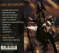 Preview: Live In Europe (CD) Preview: Live In Europe (CD)