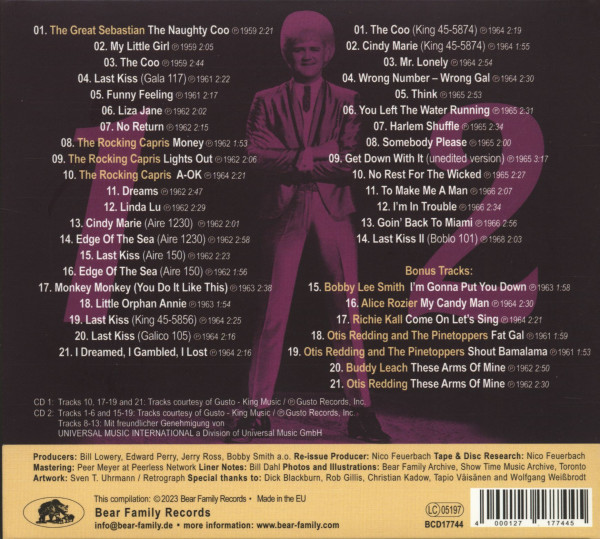 The Bigger The Pompadour ... - His Complete Recordings 1959-66 (2-CD)