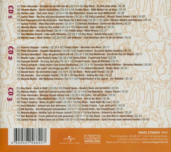 Deutsche Schlager 1965-1966 3-CD