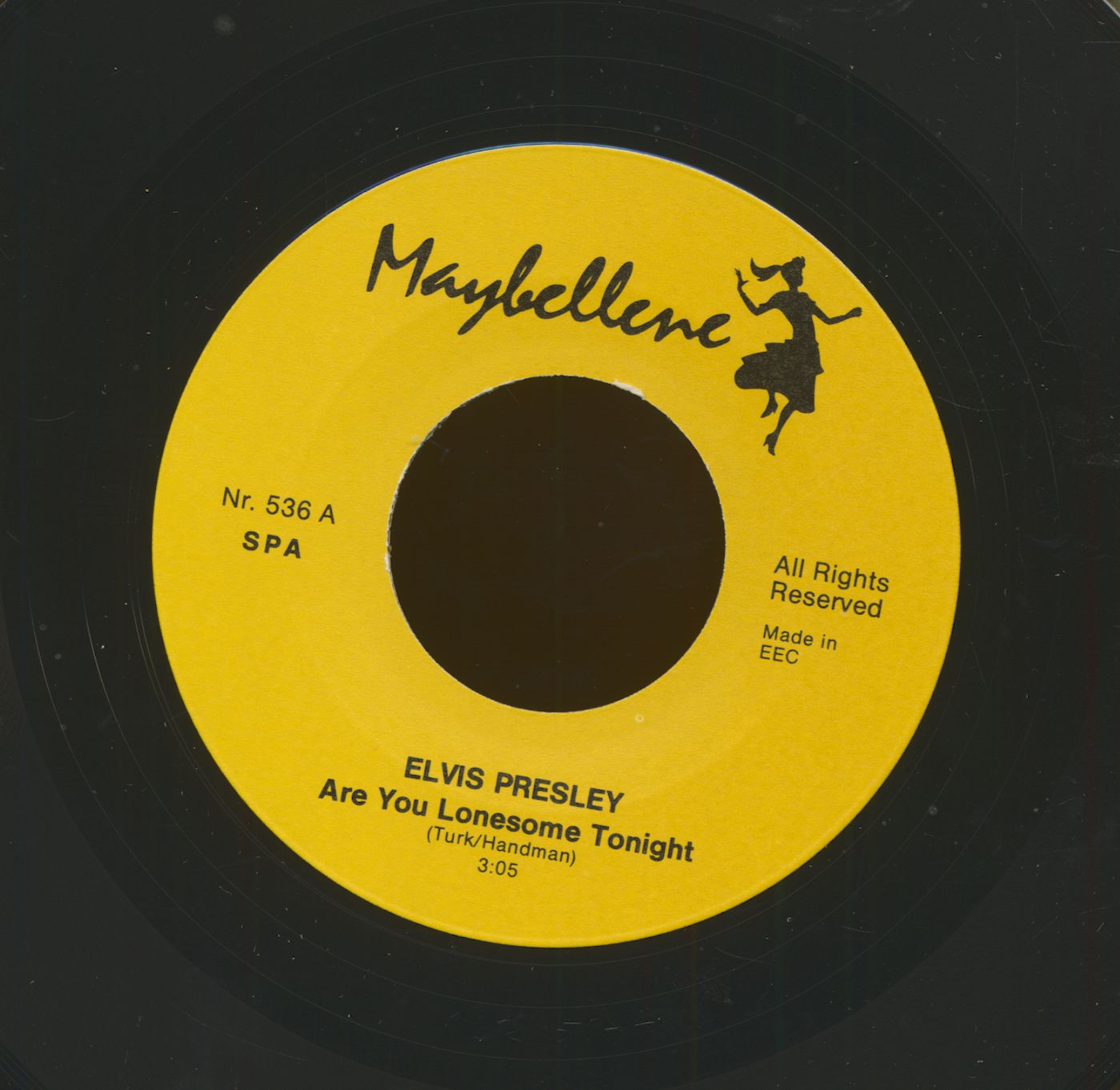Elvis Presley 7inch: Are You Lonesome Tonight - I Gotta Know (7inch ...