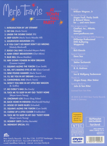 Merle Travis - At Town Hall Party (DVD)