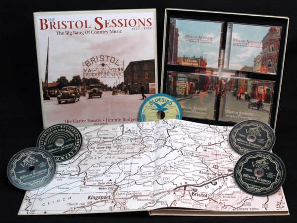 The Bristol Sessions - The Big Bang Of Country Music (5-CD Deluxe Box Set)