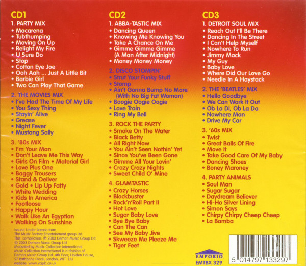 Jive Bunny & The Mastermixers - In The Mix (3-CD)