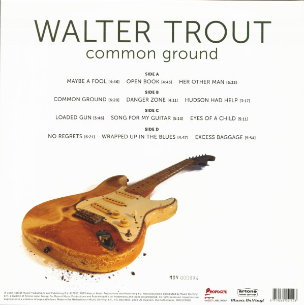 Common Ground (2-LP, 180g colored Vinyl, Ltd.)