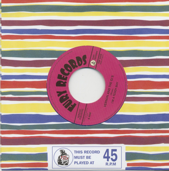 We Are The Teds - I'M A Teddy Boy (7inch, 45rpm, colored Vinyl)