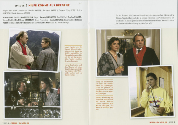 Tassilo - Ein Fall für sich - ZDF TV-Serie 1991 (3-DVD)