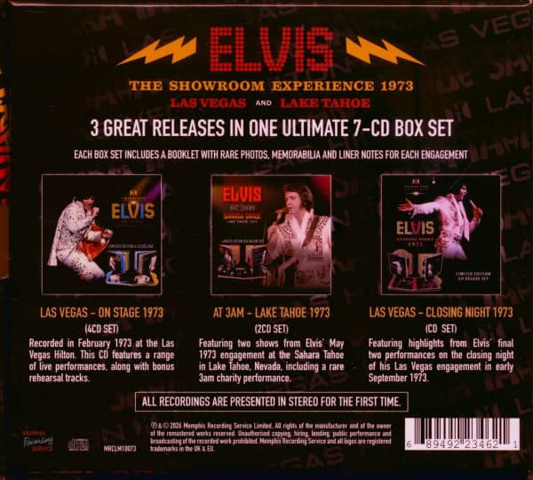 The Showroom Experience 1973 (7-CD)