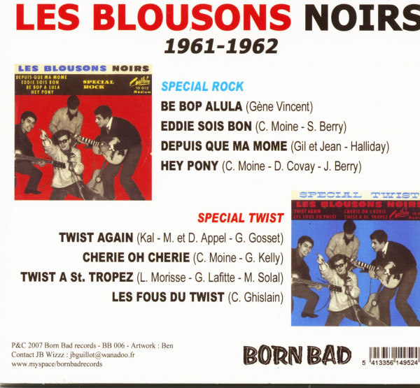 Special Rock - Blousons Noirs 1961-1962 (CD)