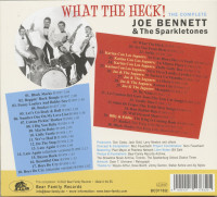 Preview: What The Heck! - The Complete Joe Bennett & The Sparkletones (CD) Preview: What The Heck! - The Complete Joe Bennett & The Sparkletones (CD)