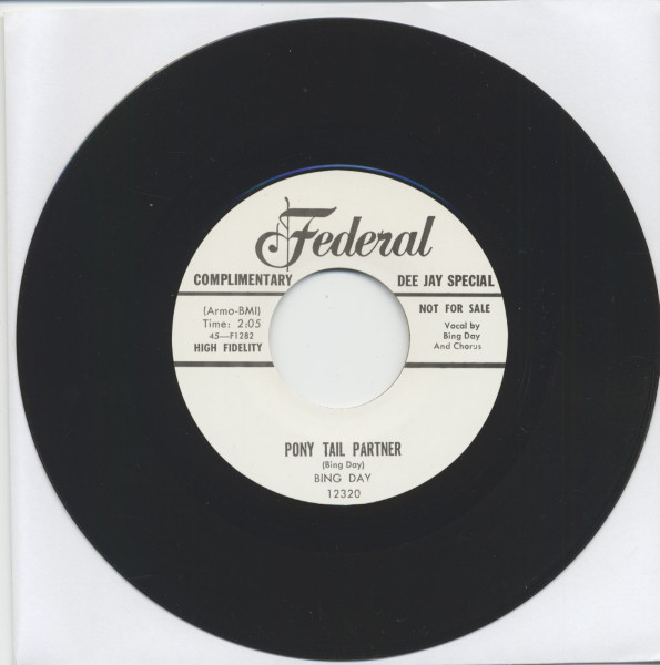 Pony Tail Partner - Bip A Little, Bop A Lot (7inch, 45rpm)