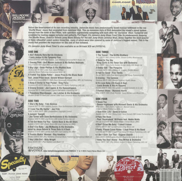 It's Jamaica Jump Blues Time (2-LP)