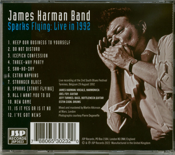 Sparks Flying: Live In 1992 (CD)