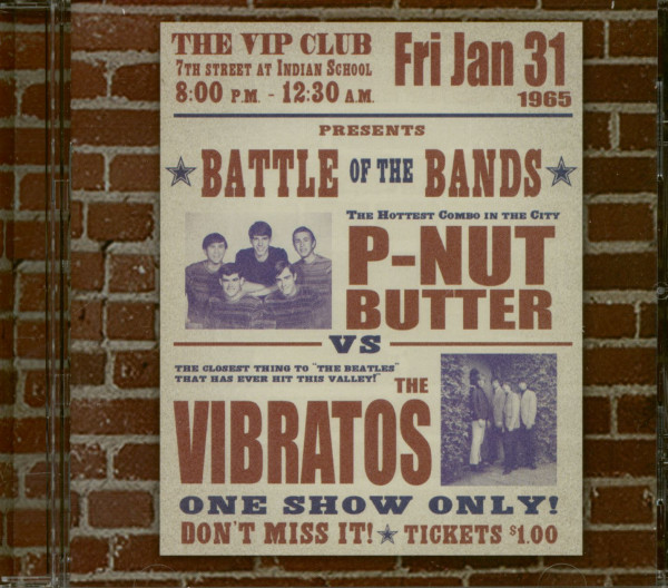 Battle Of The Bands - P-Nut Butter vs Vibratos (CD) Battle Of The Bands - P-Nut Butter vs Vibratos (CD)