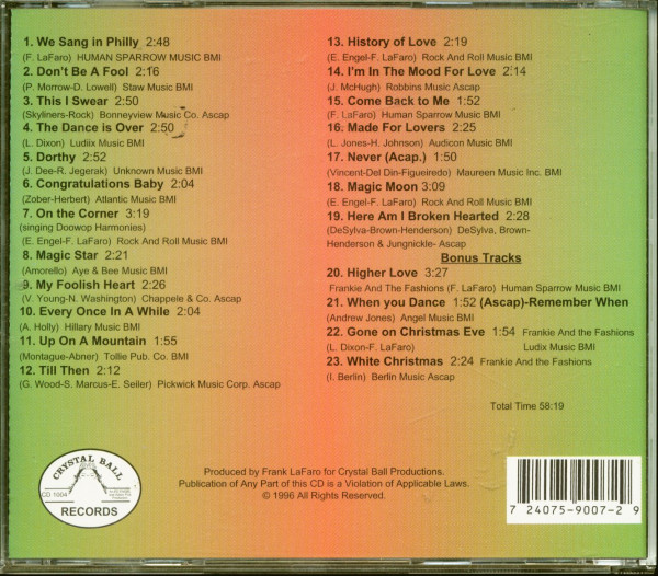 They Sang In Philly (CD)