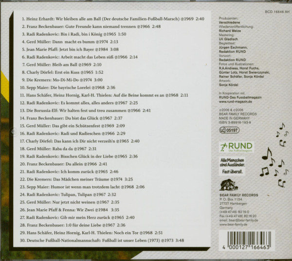 Ein Tor im Ohr - Wer fühlen will, muss hören (CD) plus Jean Marie Pfaff Single