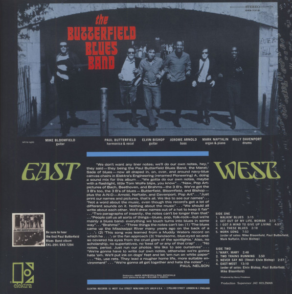 East-West (LP, 180g Vinyl)