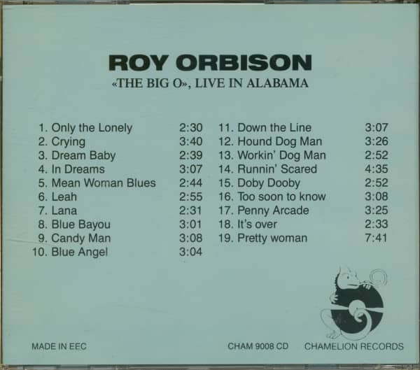 The Big O - Vol.2 - Live In Alabama (CD)
