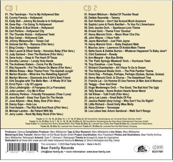 120 Years Hollywood Community and a 100 Years Hollywood Sign (2-CD)