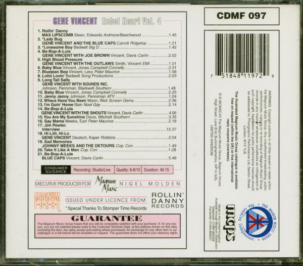 Rebel Heart Vol.4 (CD)