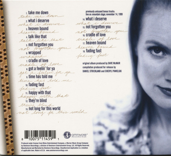 What I Deserve (CD)
