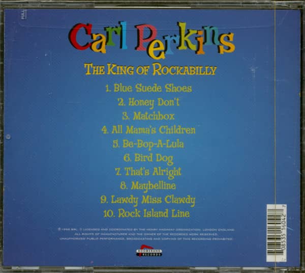 King Of Rockabilly - Greatest Hits (CD)