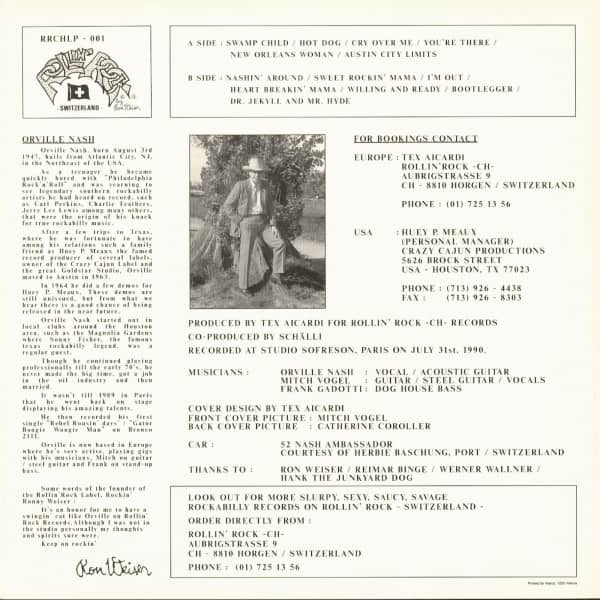 Nashin' Around (LP)
