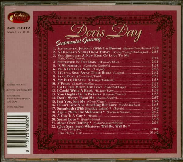 Sentimental Journey (CD)