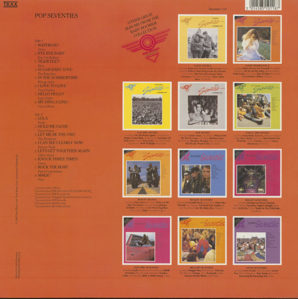 Pop Seventies - Baby Boomer Classics (LP)