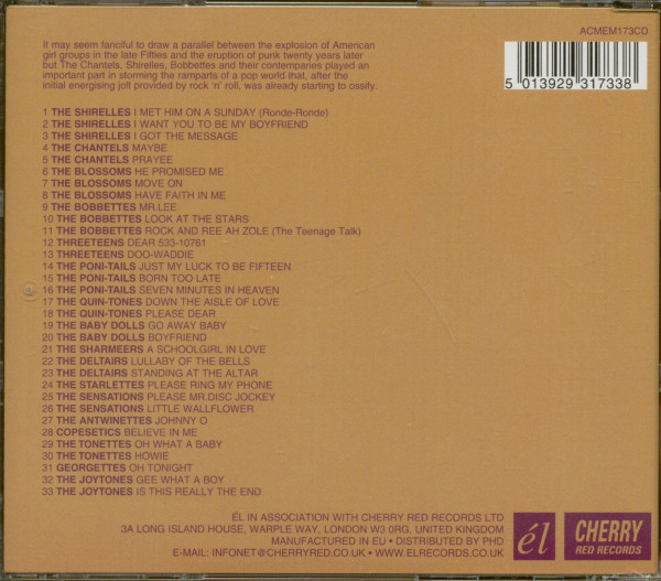 Teenage Heaven - The Fifties Girl Group Phenomenon (CD)