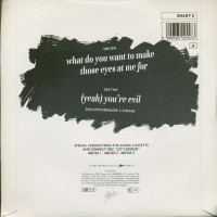 Preview: What Do You Want To Make Those Eyes At Me For - (Yeah) You're Evil (PS, SC, 45rpm) Preview: What Do You Want To Make Those Eyes At Me For - (Yeah) You're Evil (PS, SC, 45rpm)