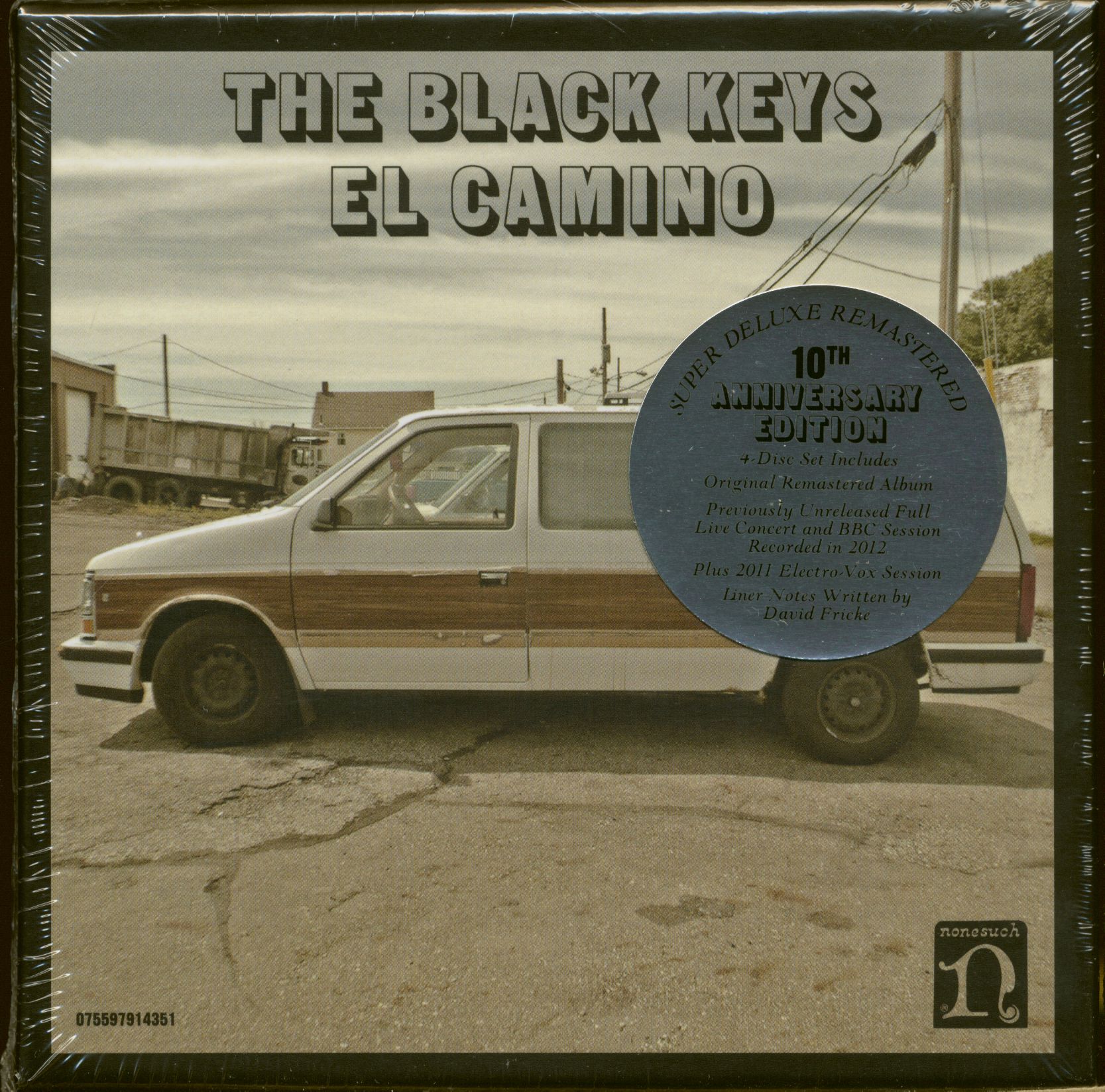 The Black Keys CD El Camino 4 CD Super Deluxe Edition Bear Family 
