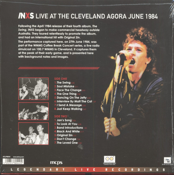 Live At The Cleveland Agora June 1984 (LP)