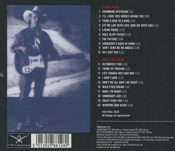 Loving Proof & Wild-Eyed Dream (CD)
