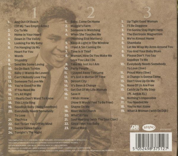 King Of Rock & Soul - The Ultimate Collection 1961-2010 (3-CD)