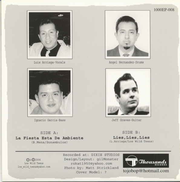 Wild Juvenile Rock'n'Roll (7inch, 45rpm, PS)