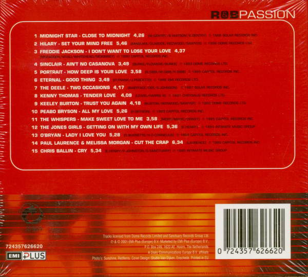 R&B Passion (CD)