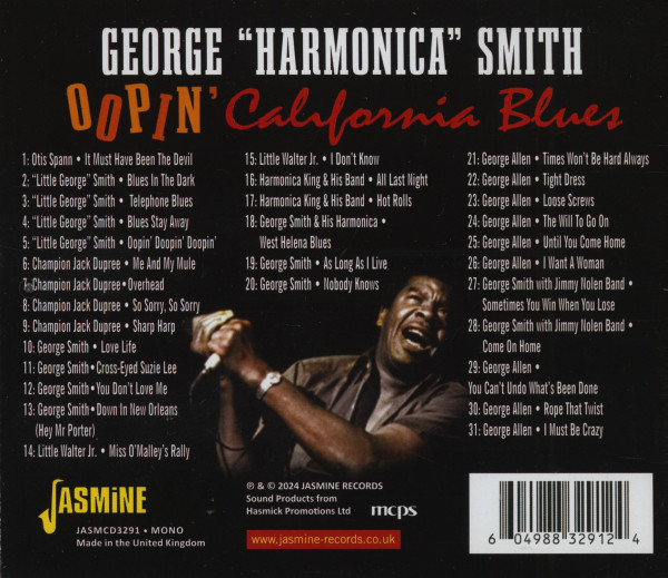 Oopin California Blues 1954 - 1962 (CD)
