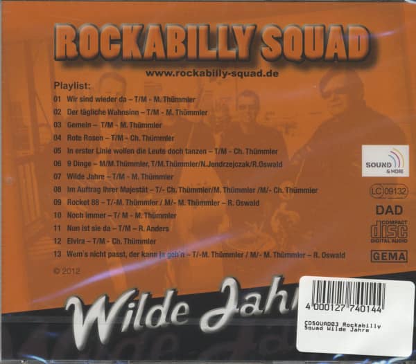 Wilde Jahre (CD)